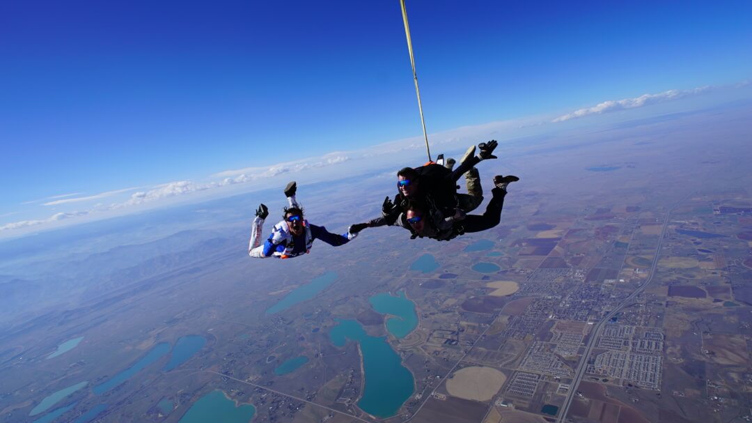 We love jumping over Fort Collins Skydive Denver Colorado